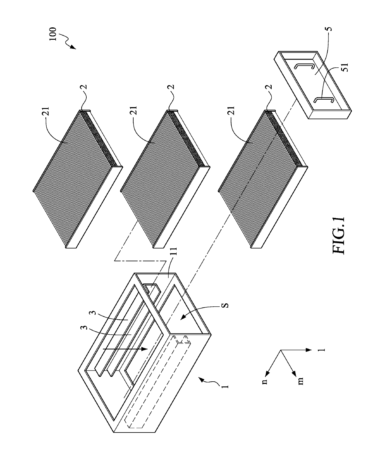 Glue-free airtight filtering equipment