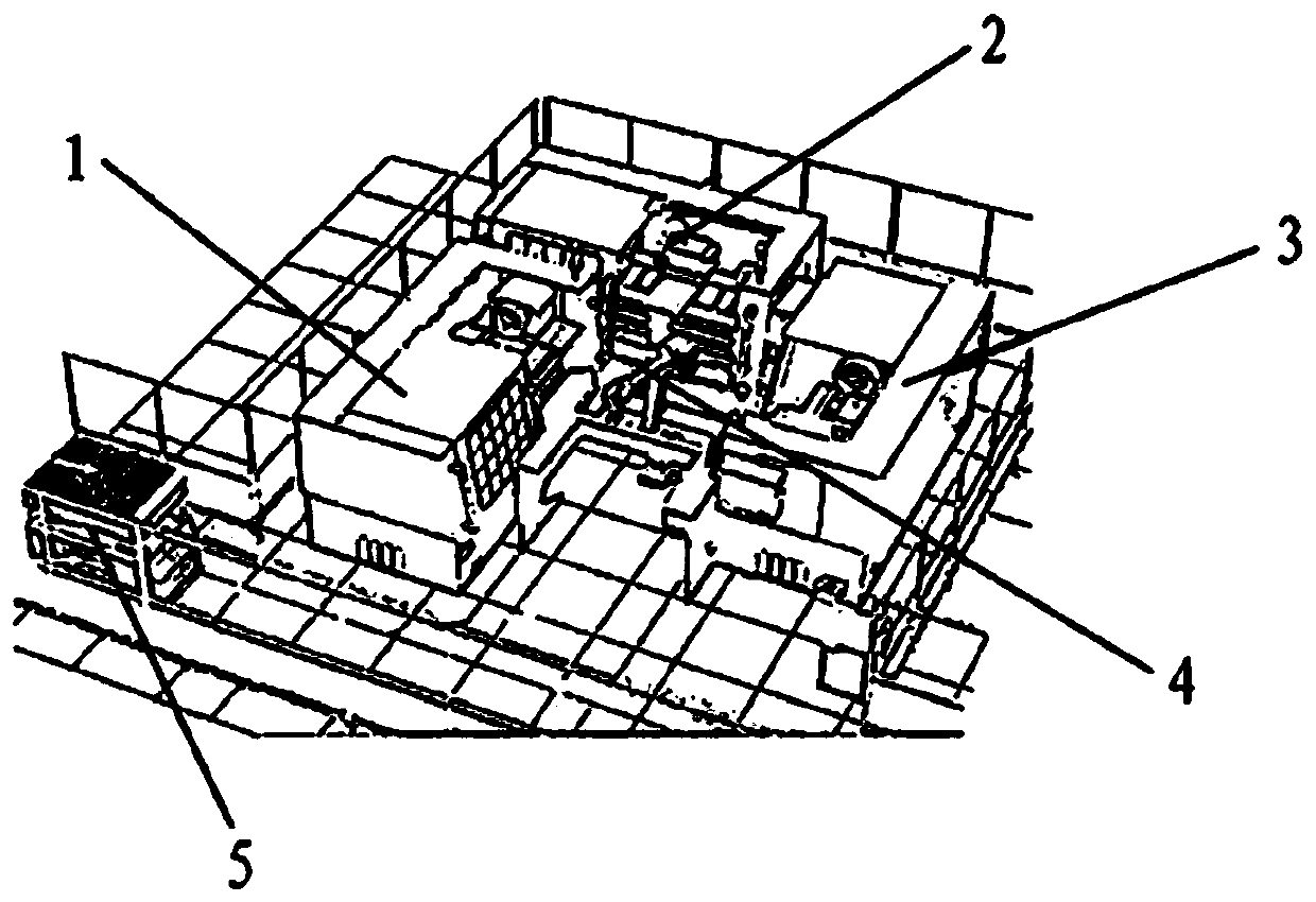 Simulation design method based on industrial robot loading-unloading workstation