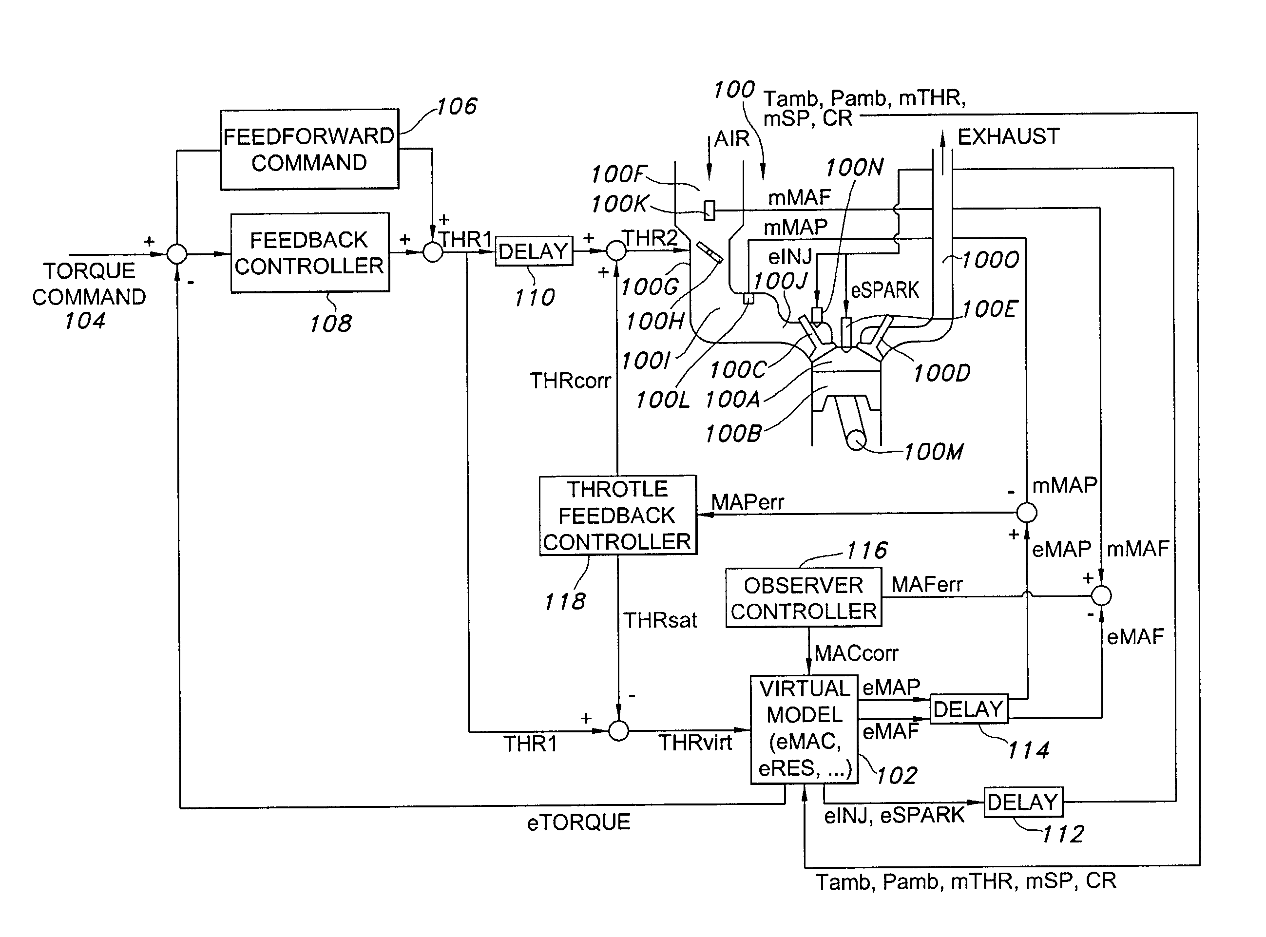 Internal combustion engine control system