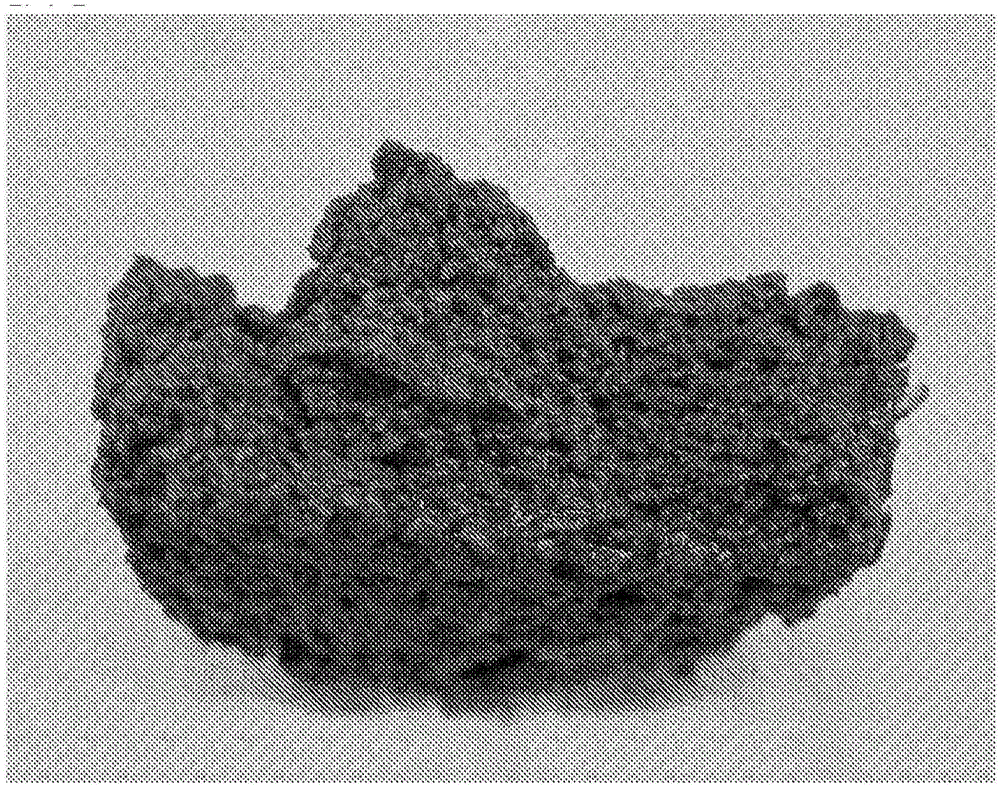 Chocolate-like food product for baking, and method for manufacturing same