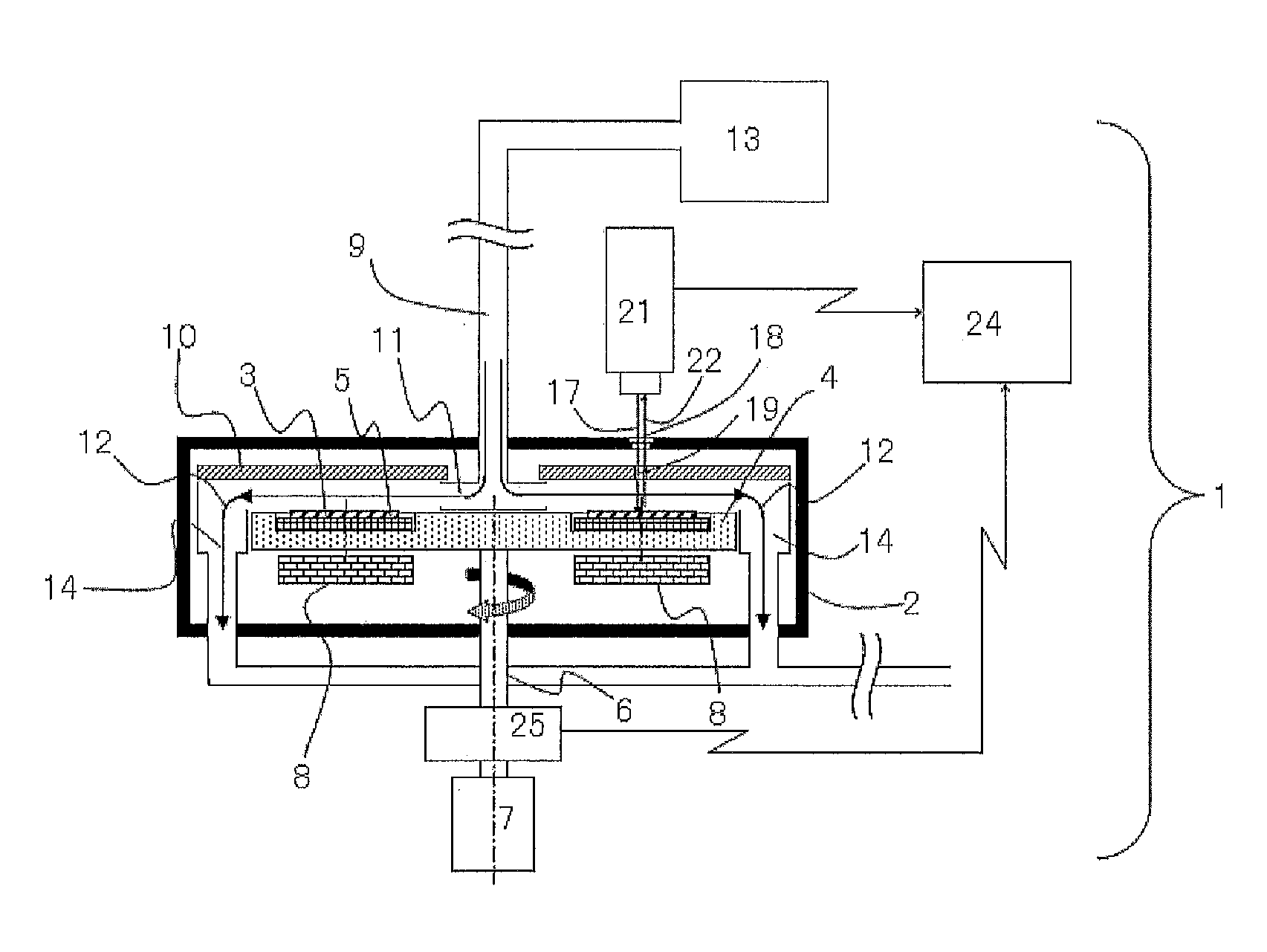 Shape measurement device and shape measurement method