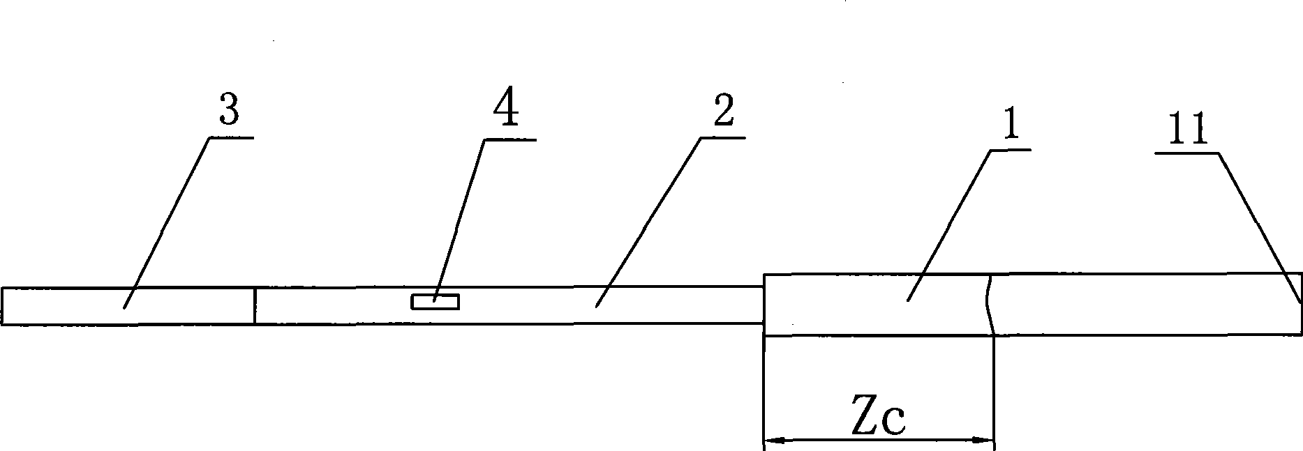 One-dimensional lamination crack tension test method based on Hopkinson principle