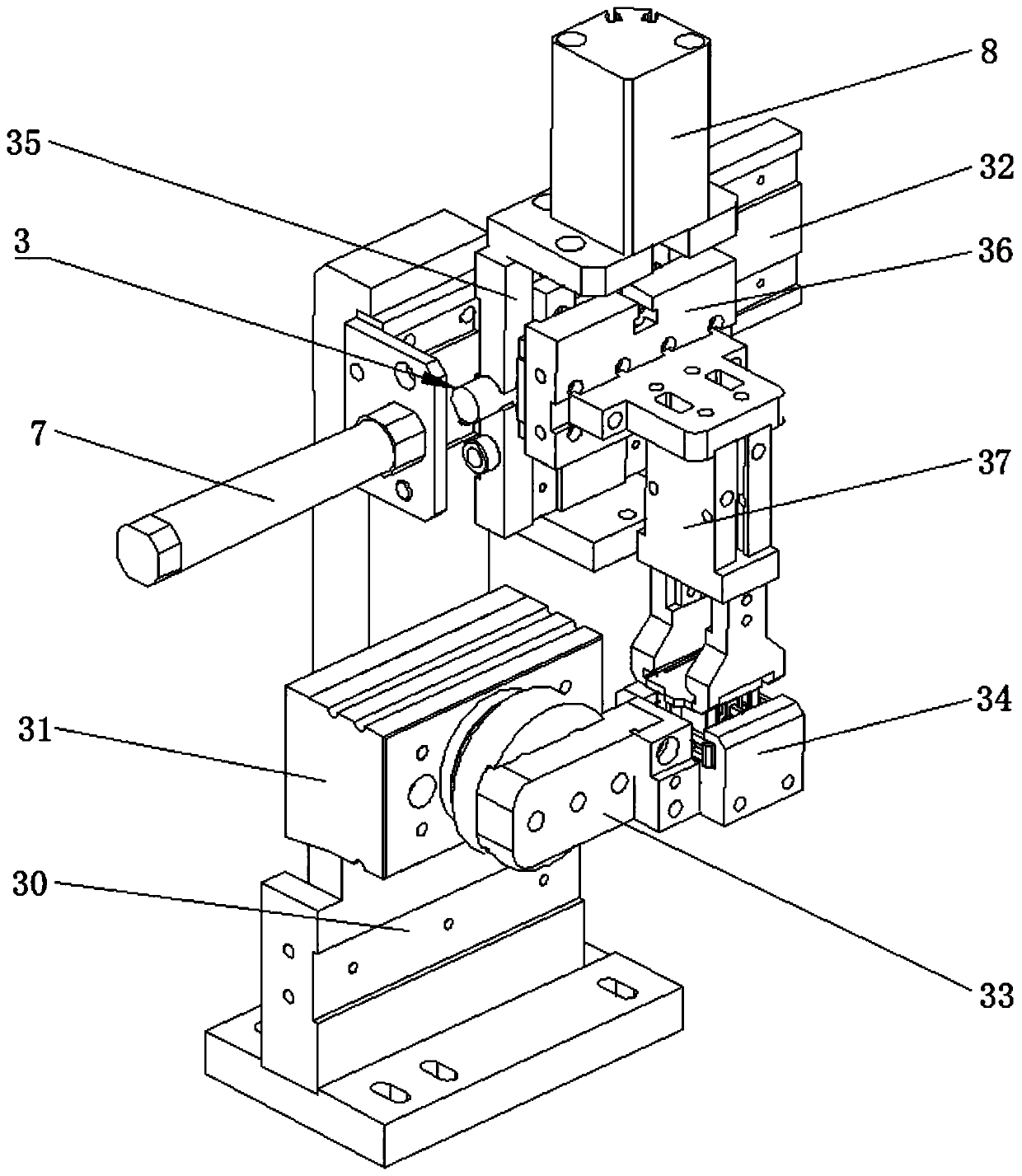 Button switch assembling machine