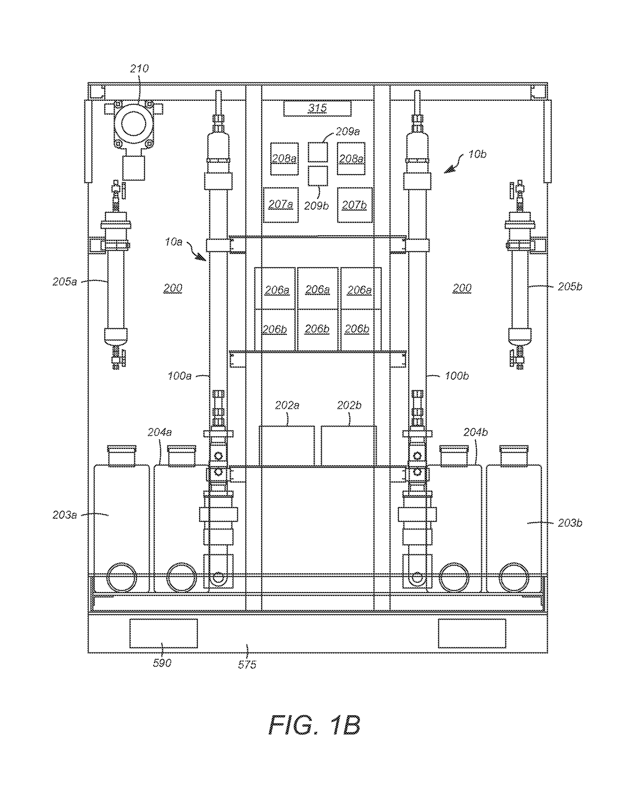 Gas testing unit and method