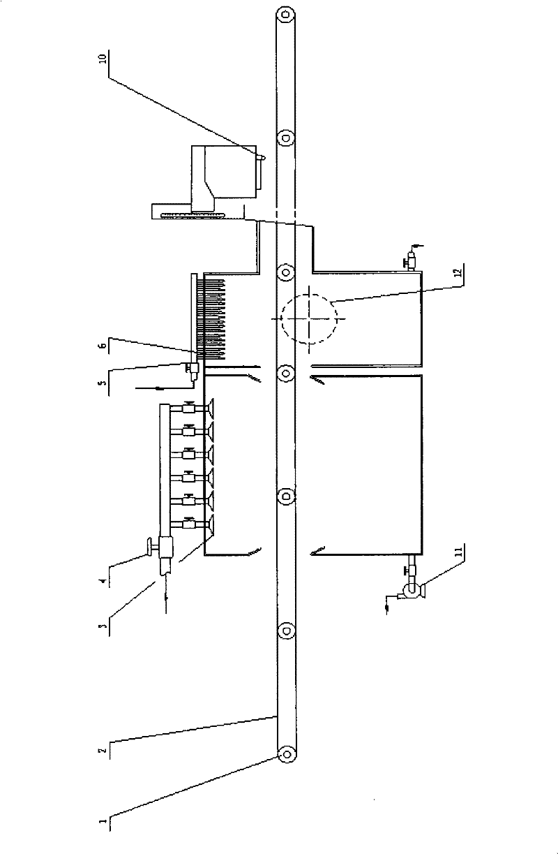 Method and equipment for preparing material with multi-color oxide film on surface