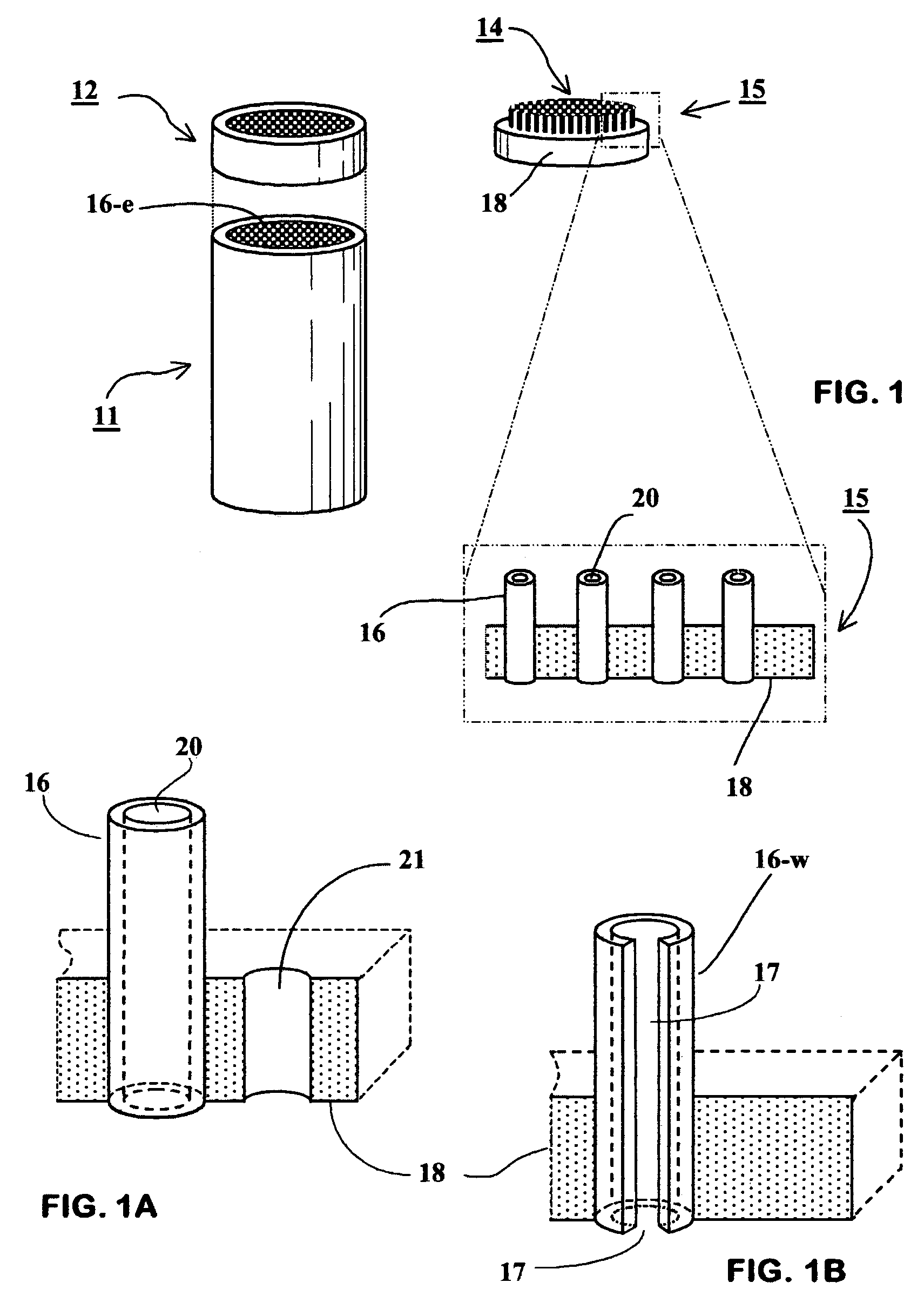 Microfabrication method based on metal matrix composite technology