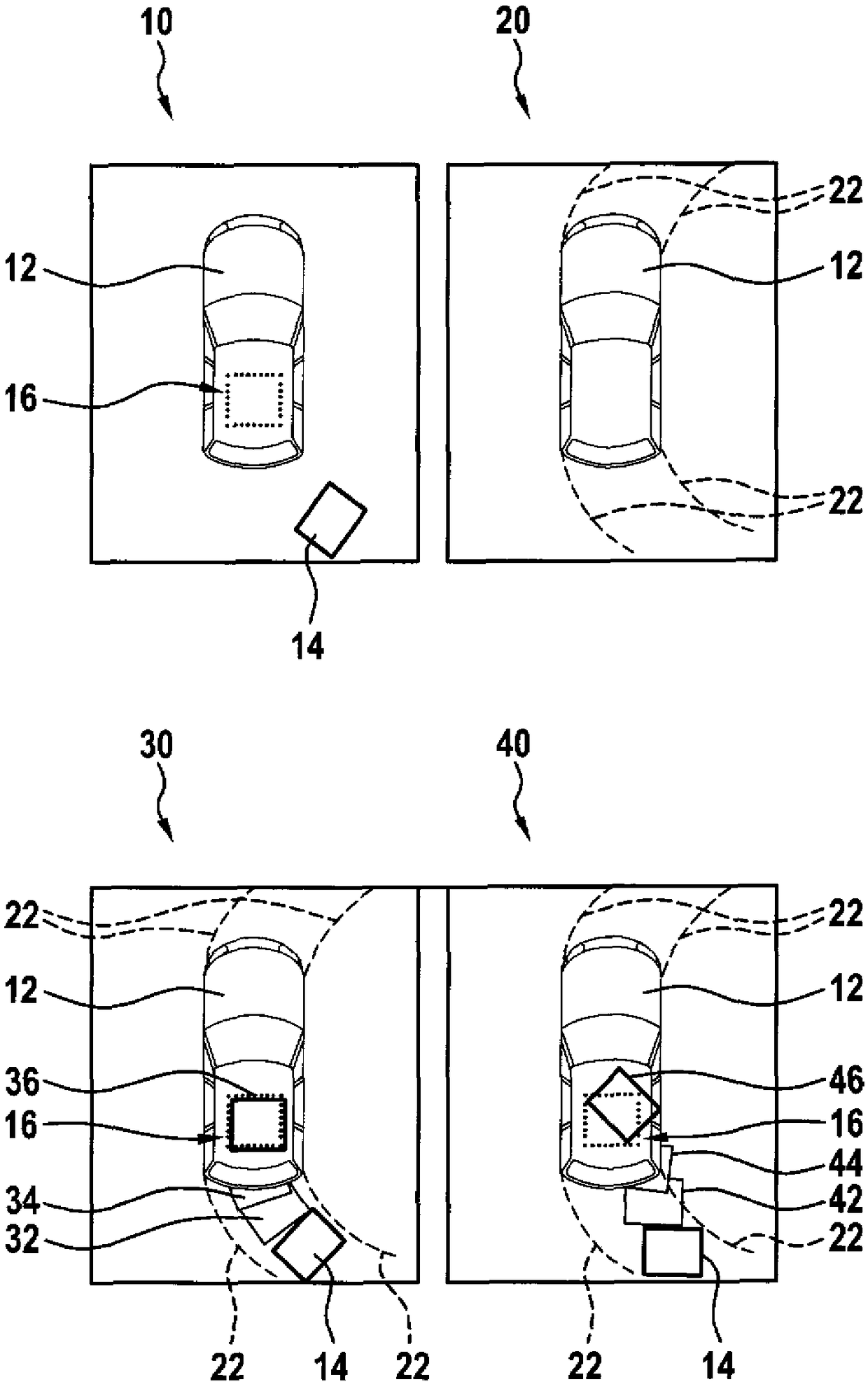 Method for determining data in vehicle