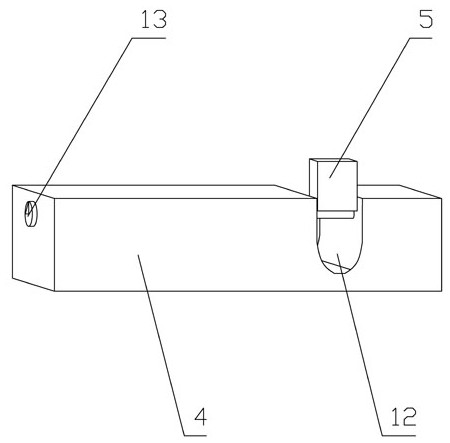 Anti-theft device for power transmission line iron tower