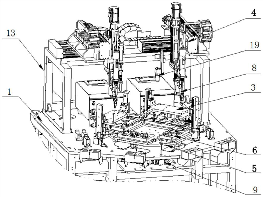 Locking equipment for LED and radiator