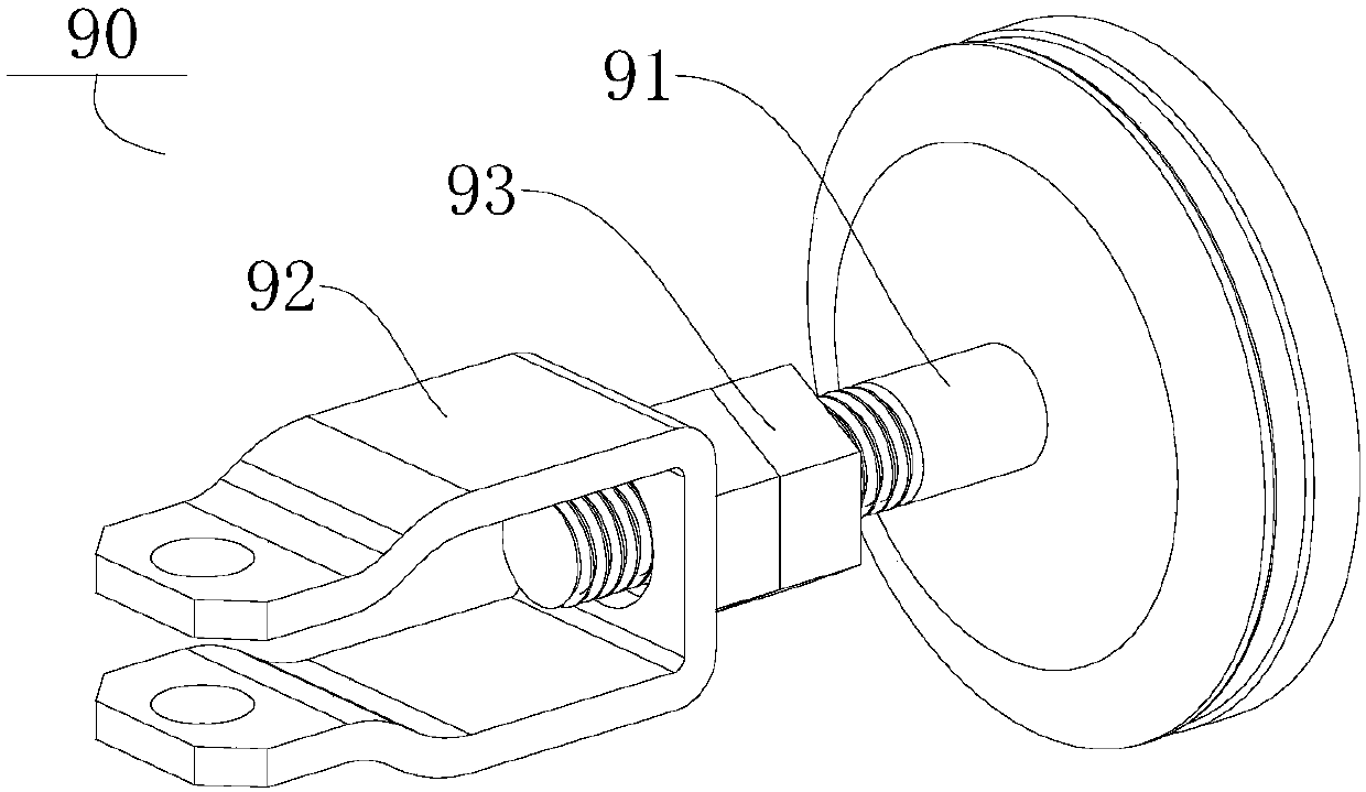 Vehicle pedal feel simulator and vehicle with same