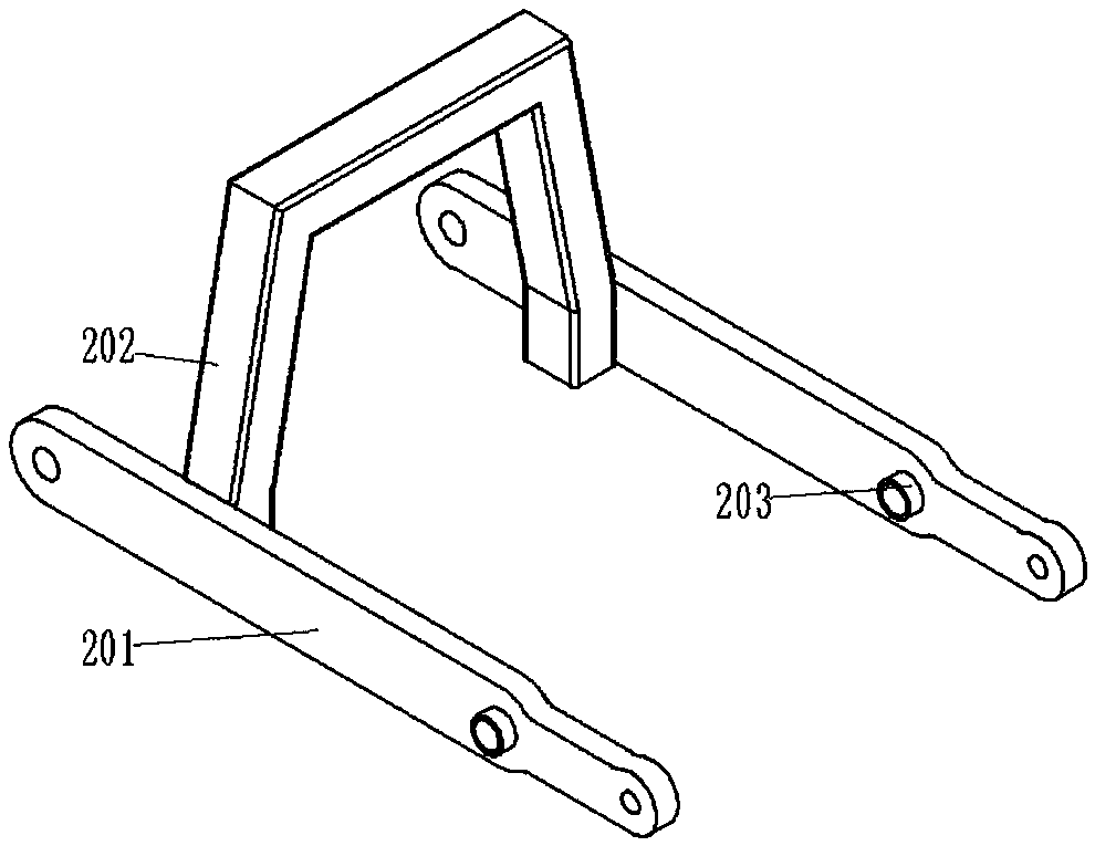 Continuous machine elevation adjusting mechanism and automatic tilling depth adjusting method thereof