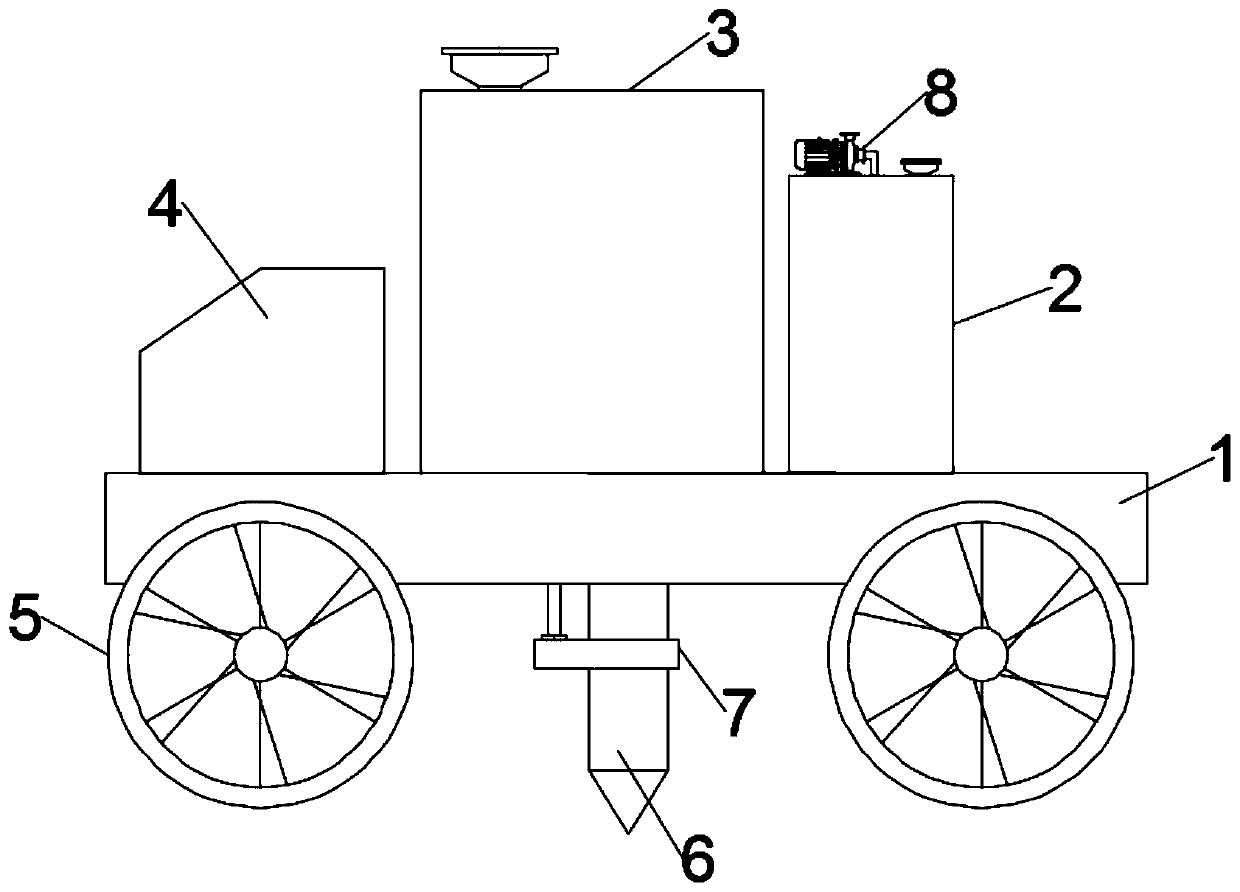 Seeder for agricultural planting