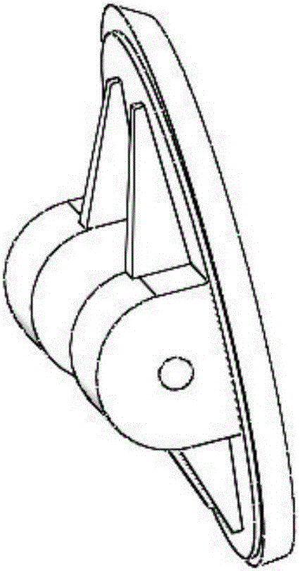 Constant-speed elliptical track laser precision machining method of oblique cone circular table