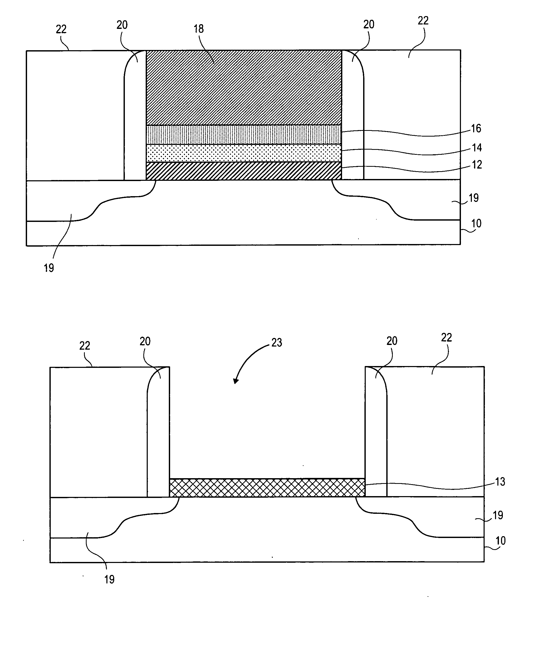 Gate electrode having a capping layer