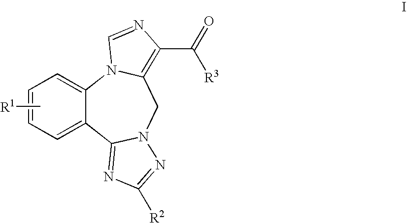 Substituted imidazo[1,5-a][1,2,4]triazolo[1,5-d][1,4]benzodiazepine derivatives