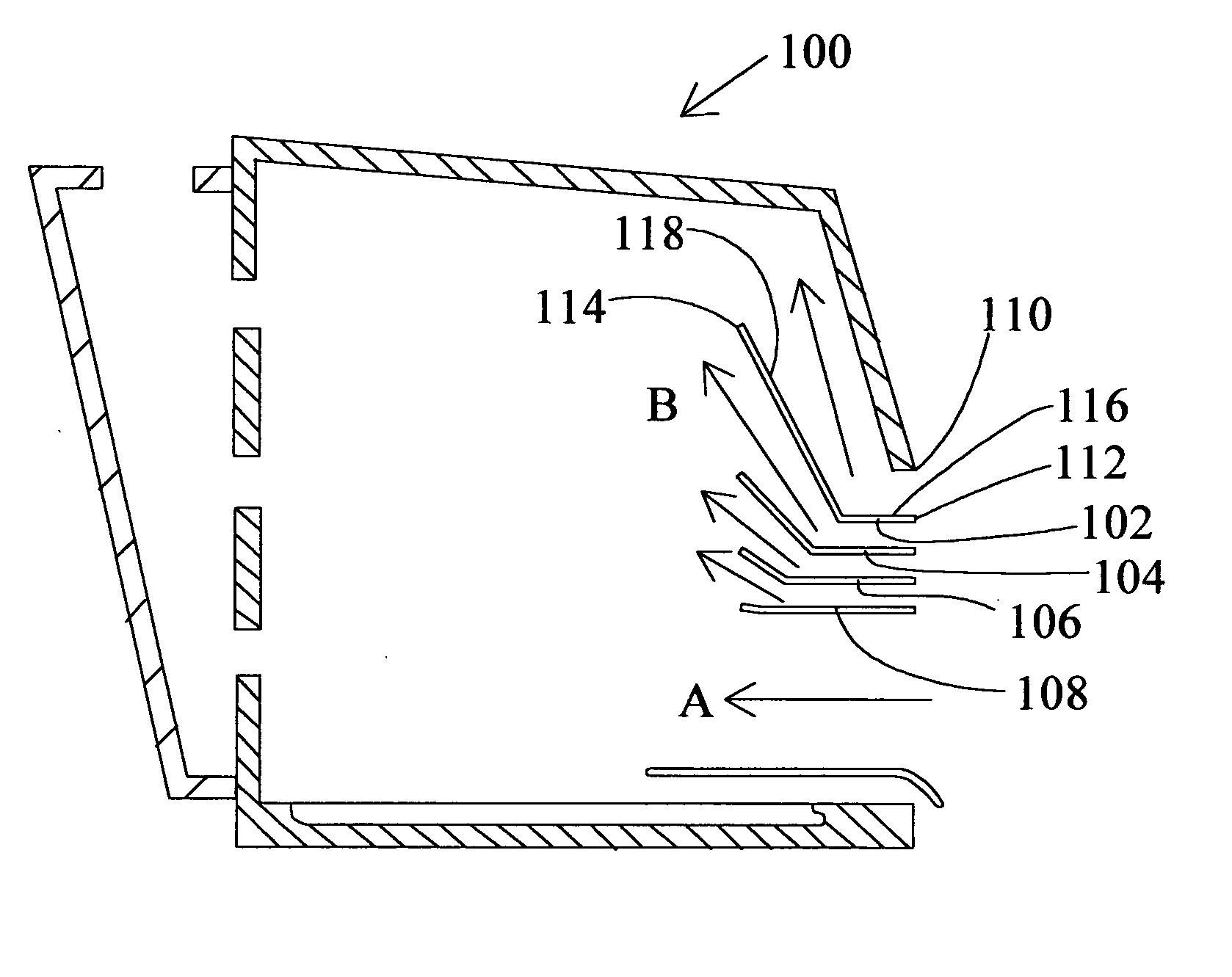 Turbulence-free laboratory safety enclosure