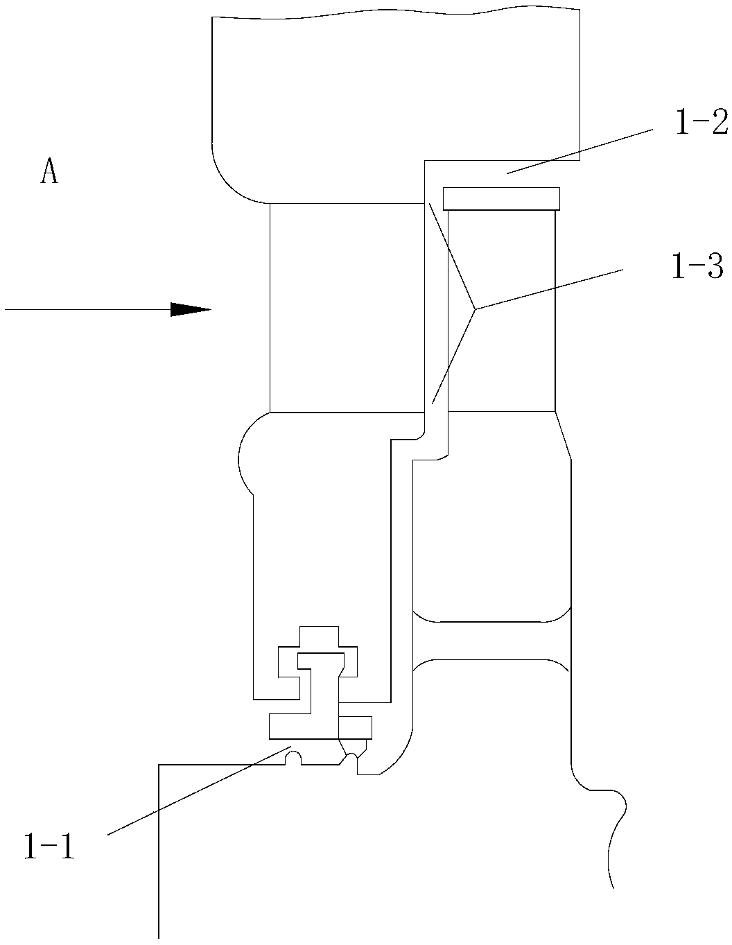 Method and Vibration Damping Device for Adjusting Gas Seal Gap of Steam Turbine with Air Jet Vibration Damping