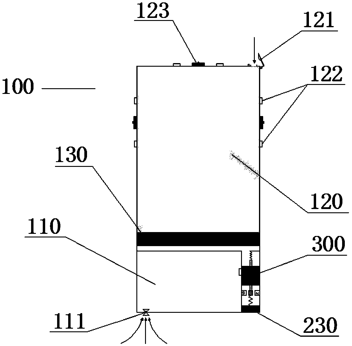 Tracer agent feeding device and using method thereof