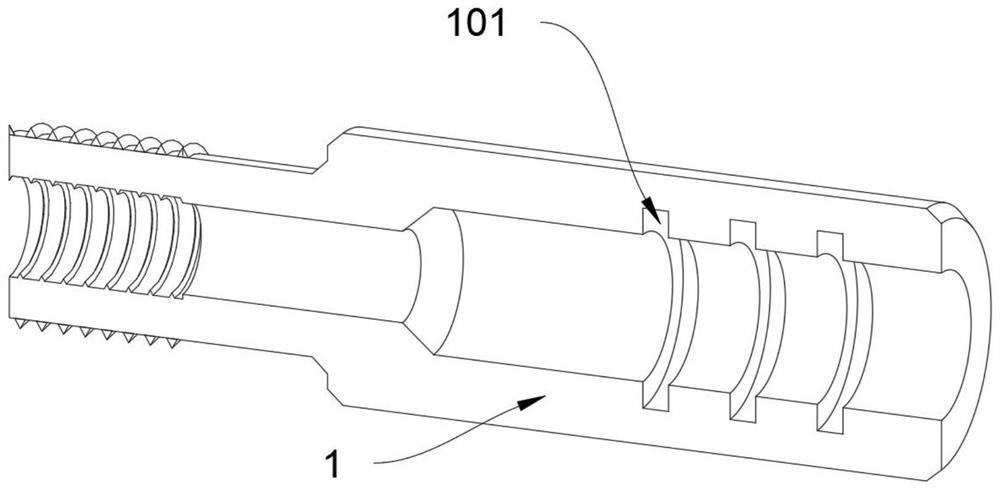 Micro hydraulic cylinder structure