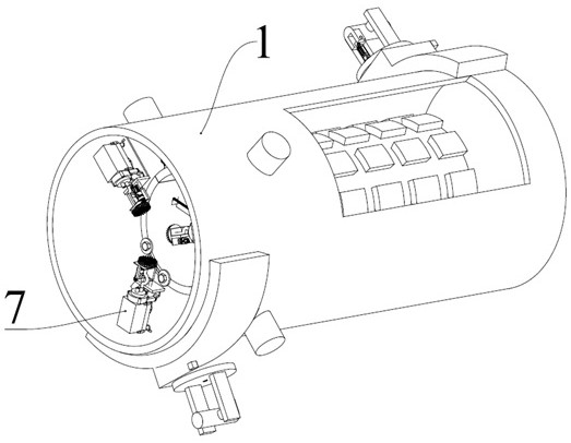 High-voltage cable inspection and repair robot