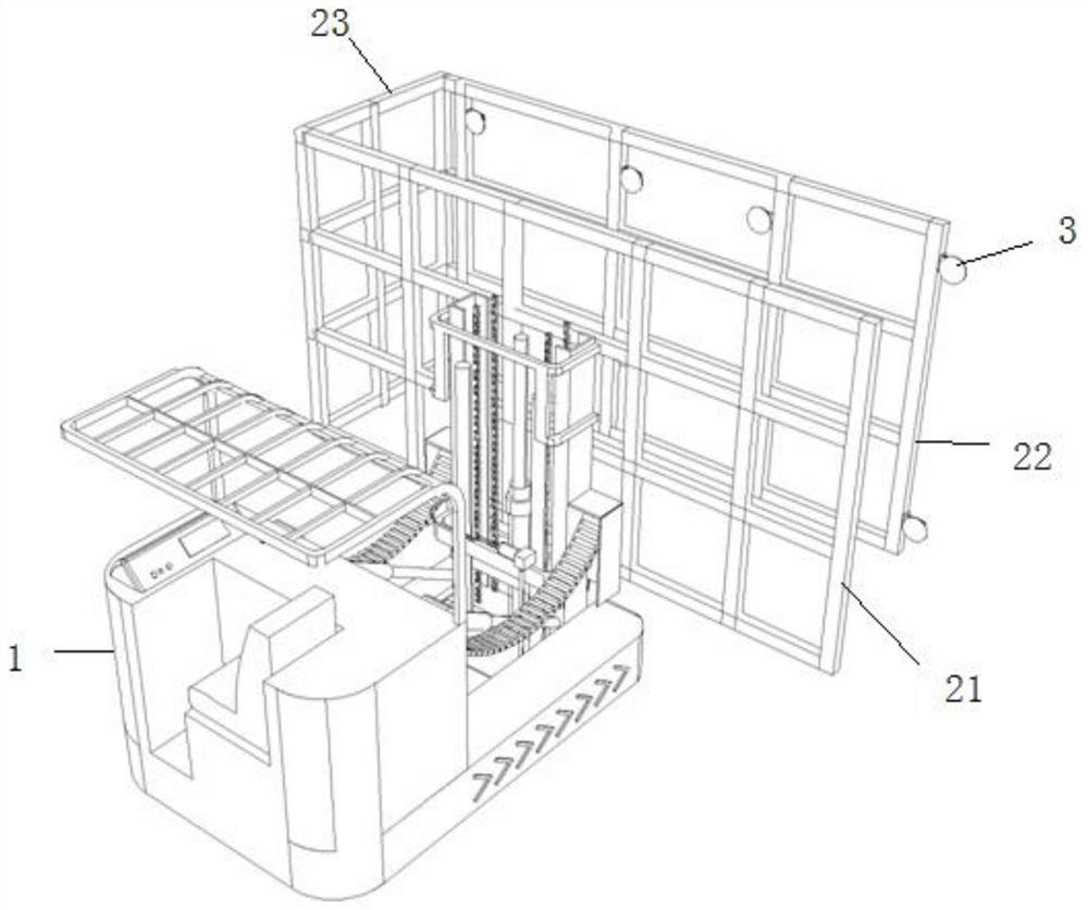 Mounting device for unit window with stand column module