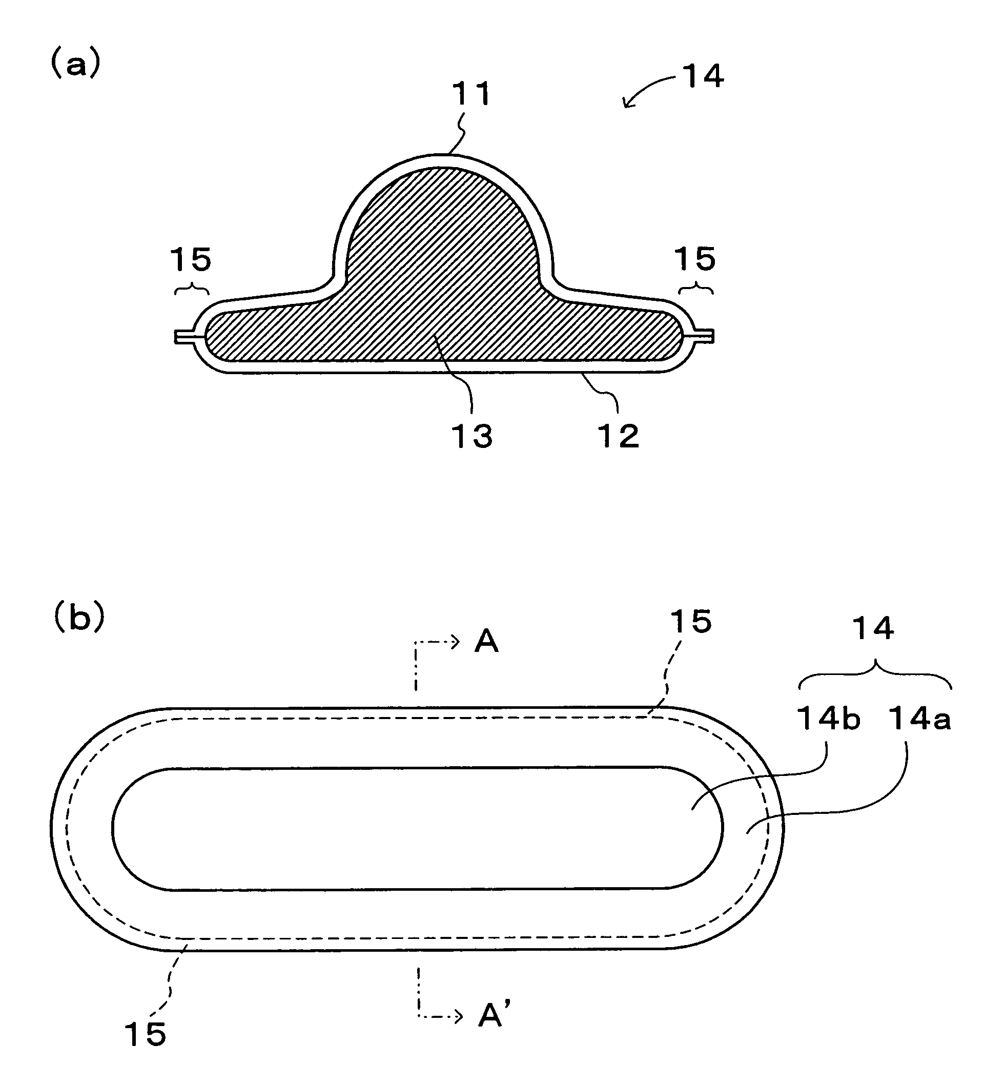 Interlabial pad