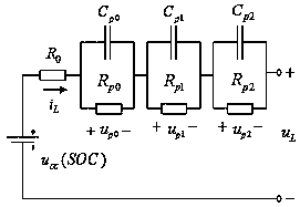 Storage battery parameter recognition method based on improved dragonfly algorithm