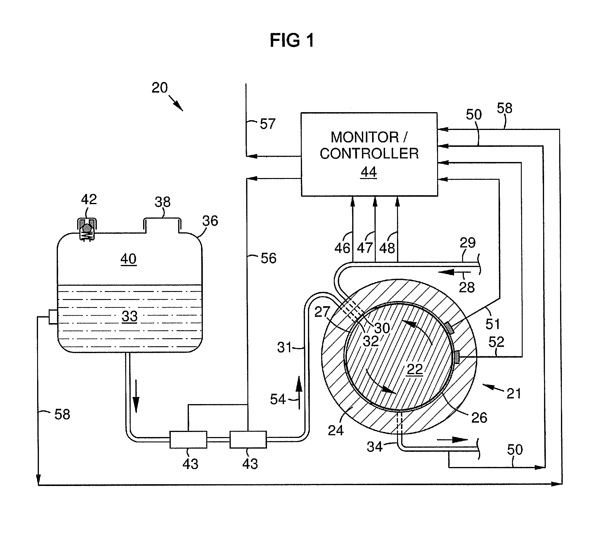 Backup Lubrication System For A Rotor Bearing