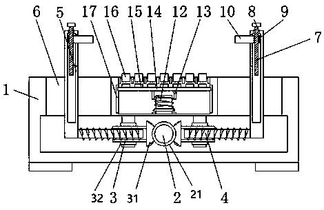 Composite steel plate gluing device