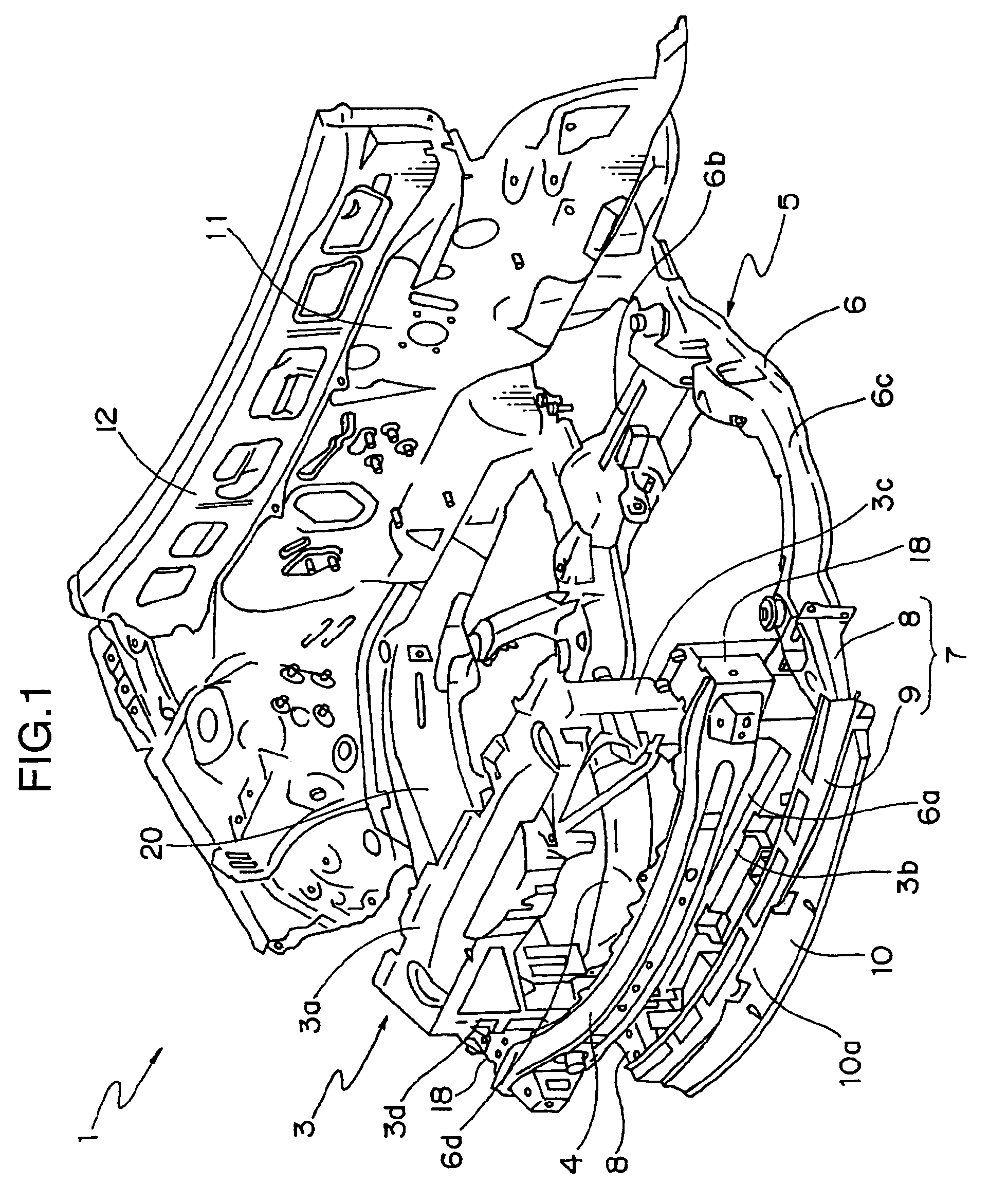 Vehicle front structure