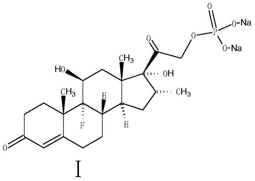 Improved preparation method of dexamethasone sodium phosphate intermediate