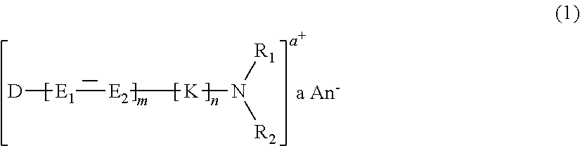 Cationic direct dyes