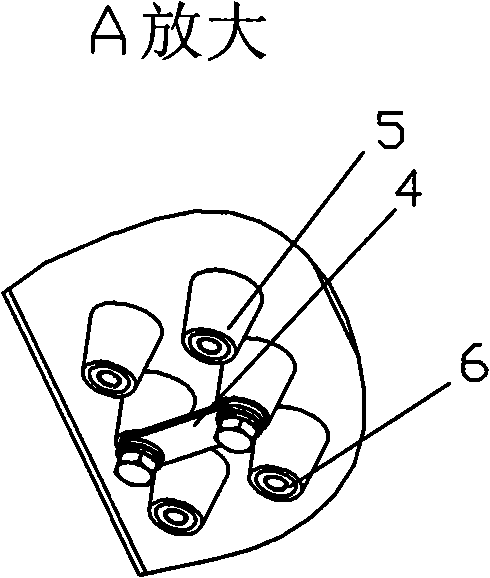 Directly-mounting type bar shape wiring block and slide tapping switch using the same