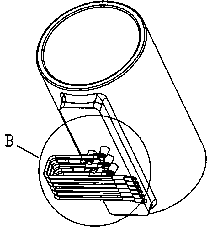 Directly-mounting type bar shape wiring block and slide tapping switch using the same