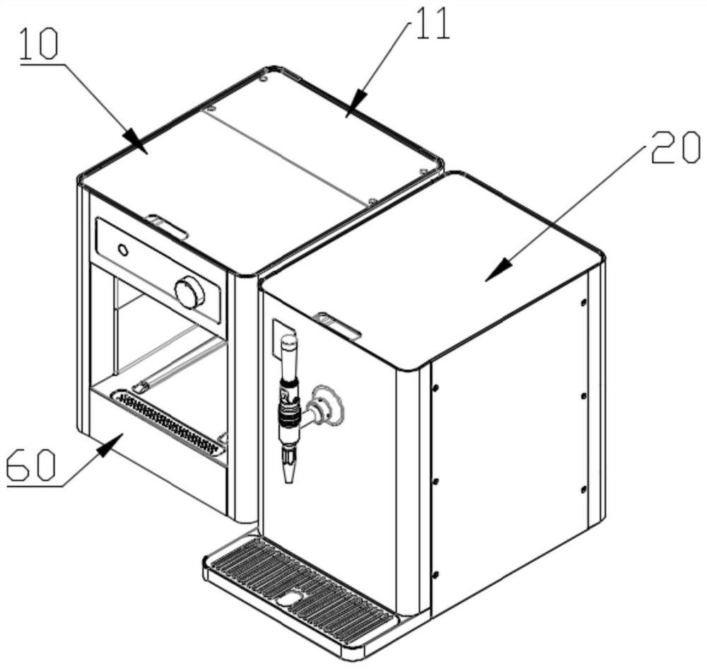 Beer preparation equipment and control method and control device of beer preparation equipment