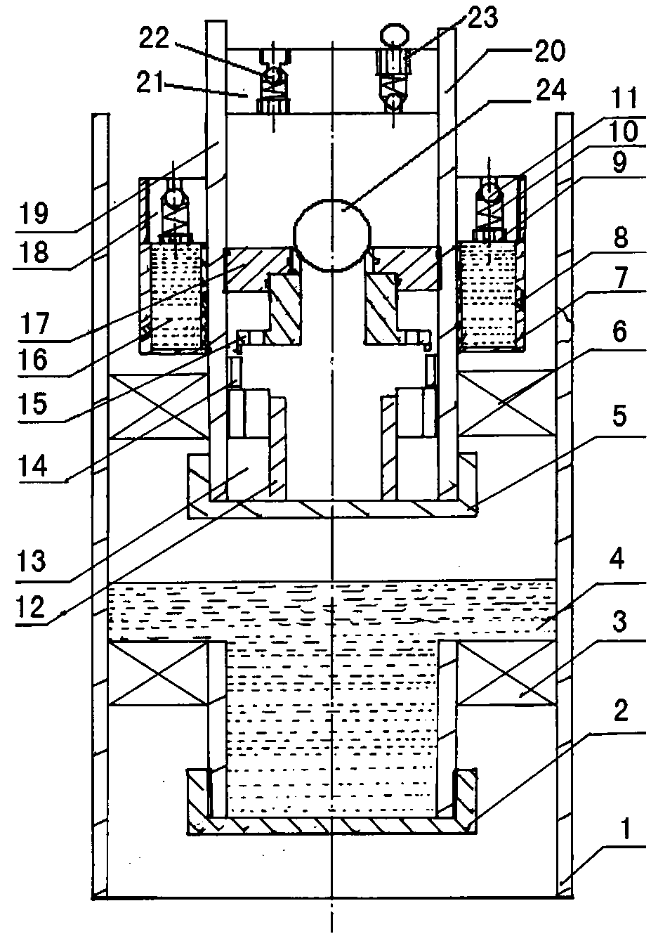 Oil casing chemical repair method