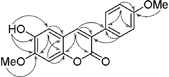 Coumarin compound and preparation method and application thereof