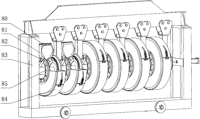 Method for renewing tyre by using pre-sulfurized annular tyre surface