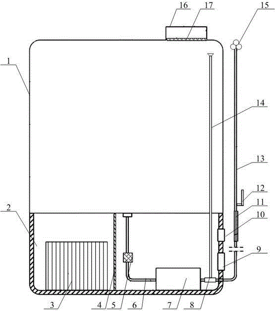 Electric knapsack sprayer