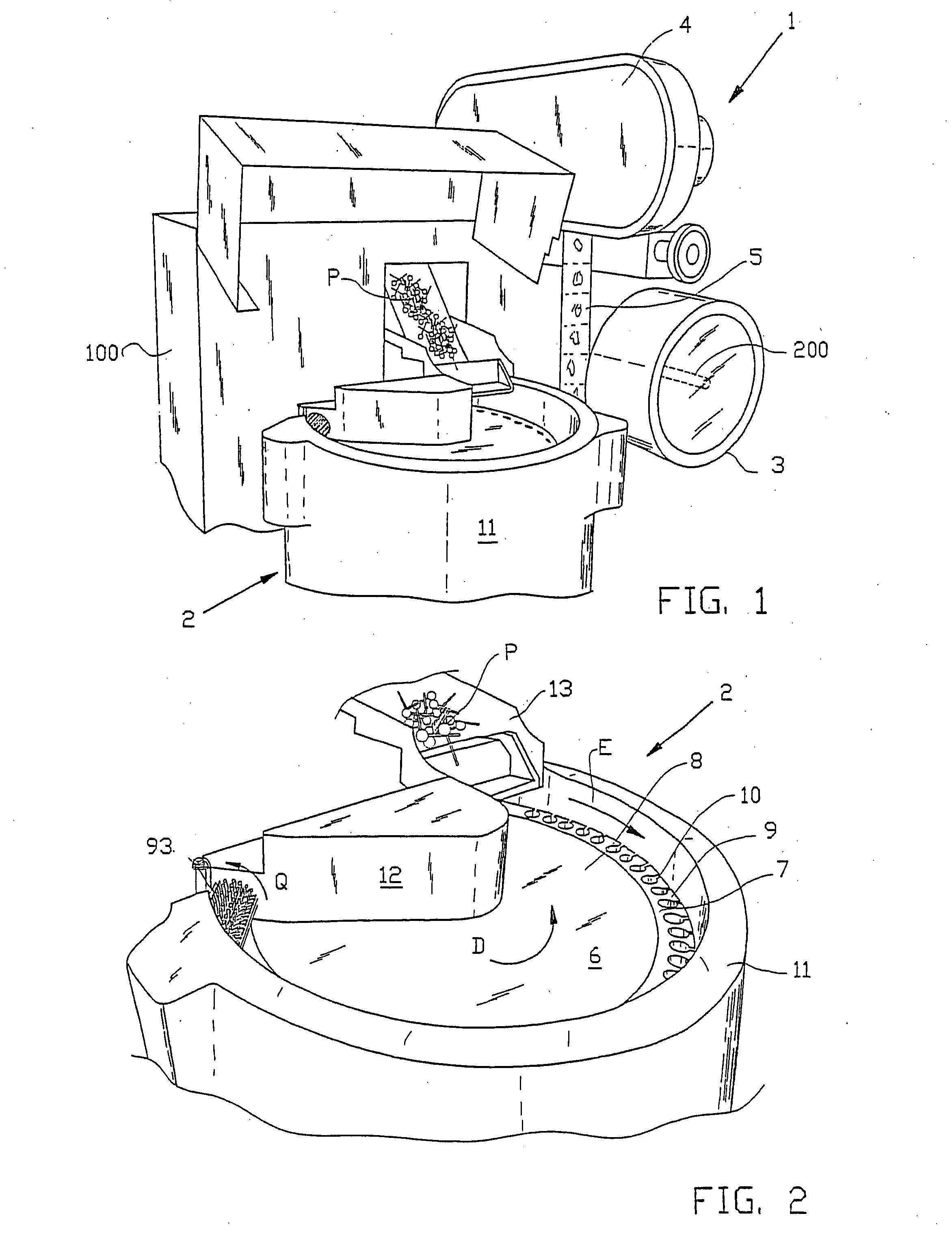 Machine for packaging products