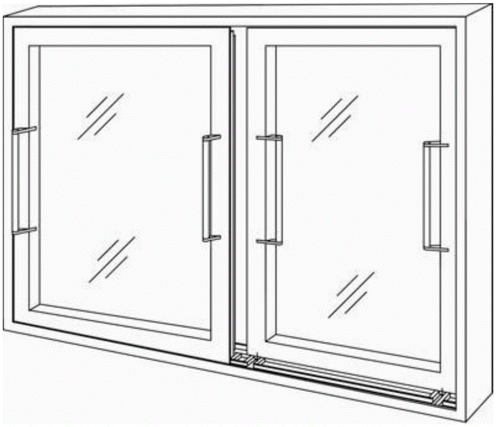 A multifunctional sliding window