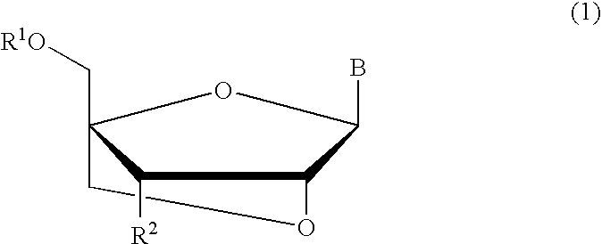 Bicyclonucleoside analogues