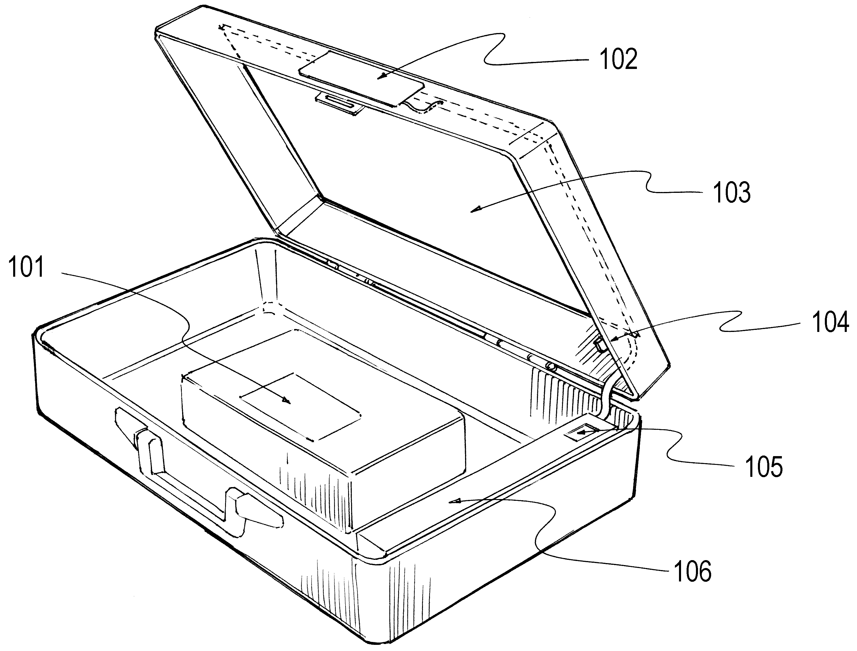 Remote identification of container contents by means of multiple radio frequency identification systems