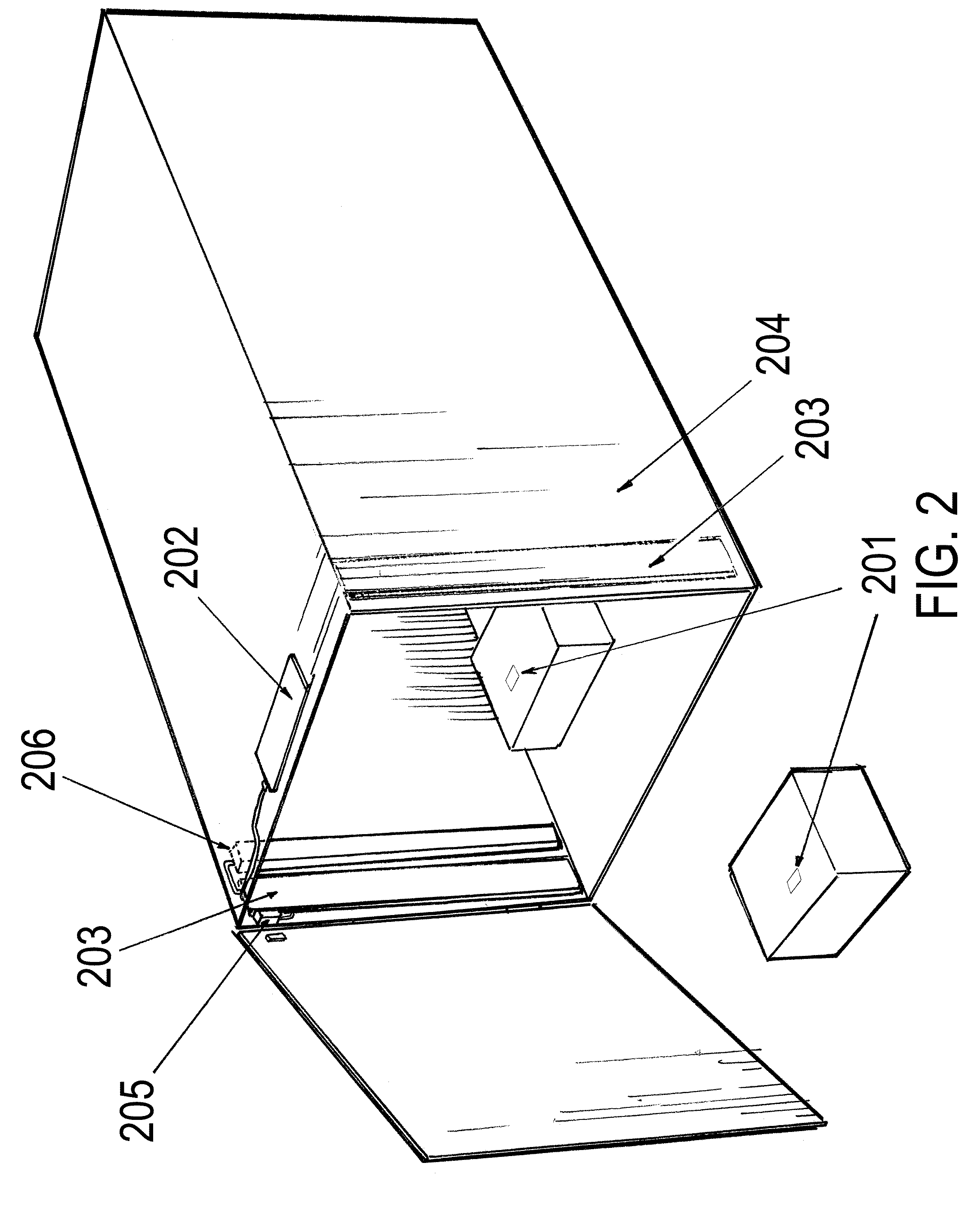 Remote identification of container contents by means of multiple radio frequency identification systems