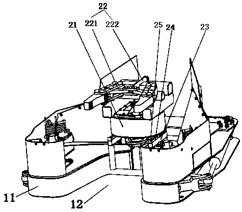 Double-vibration picking machine and double-vibration picking method