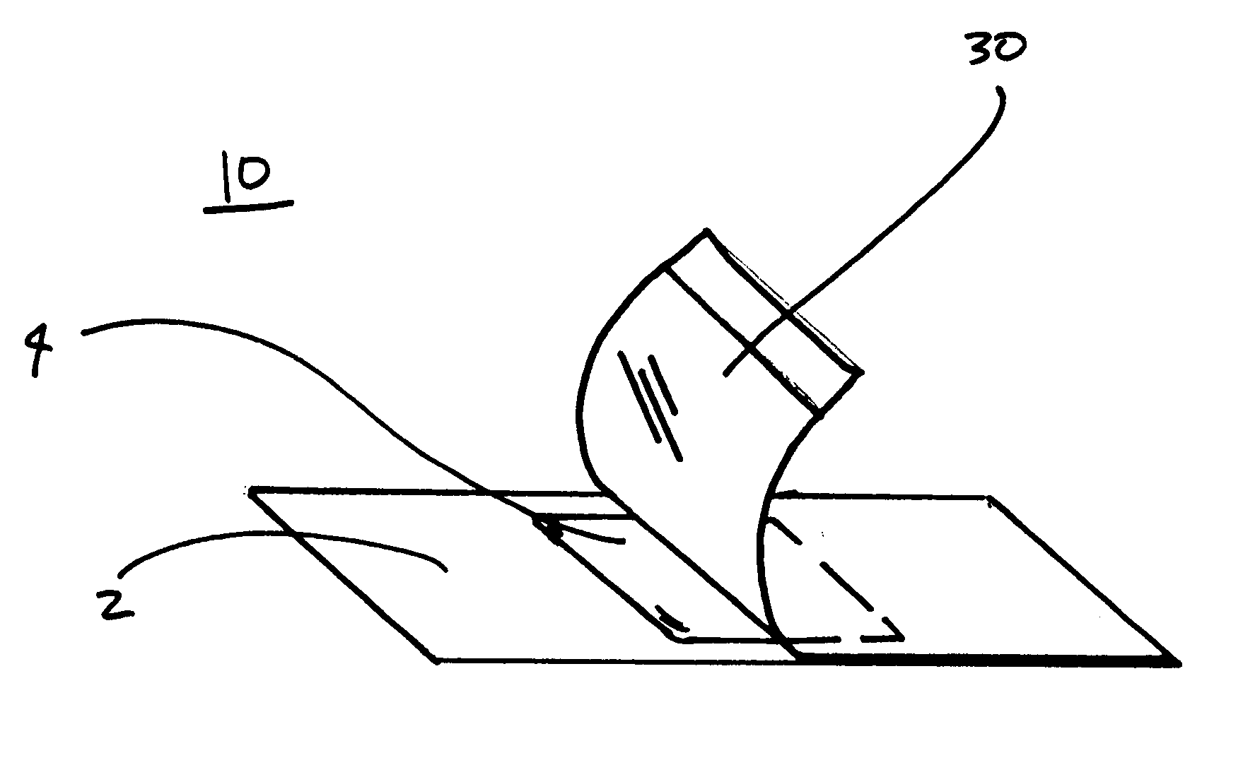 Interproximal cavitation detection device and method