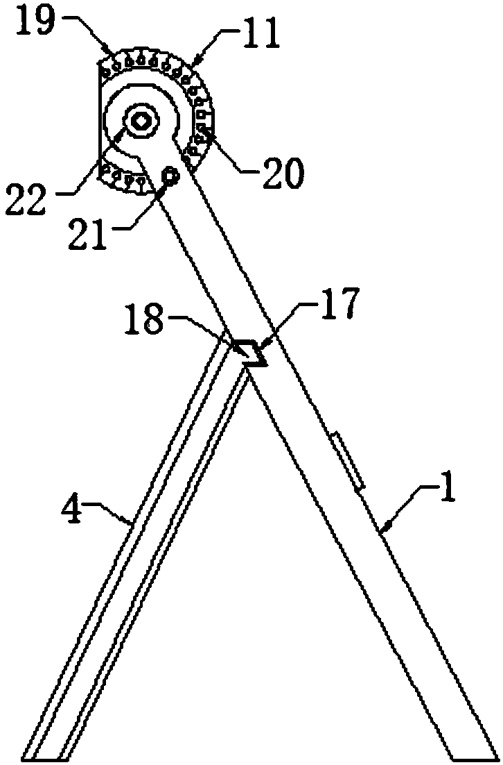 Solar photovoltaic component bracket