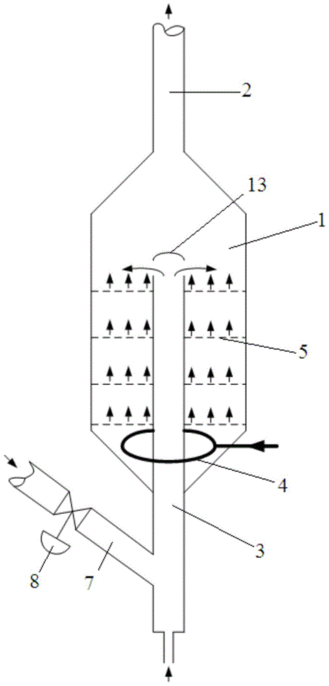 A fluidized bed reactor for light olefin cracking and methanol to olefin