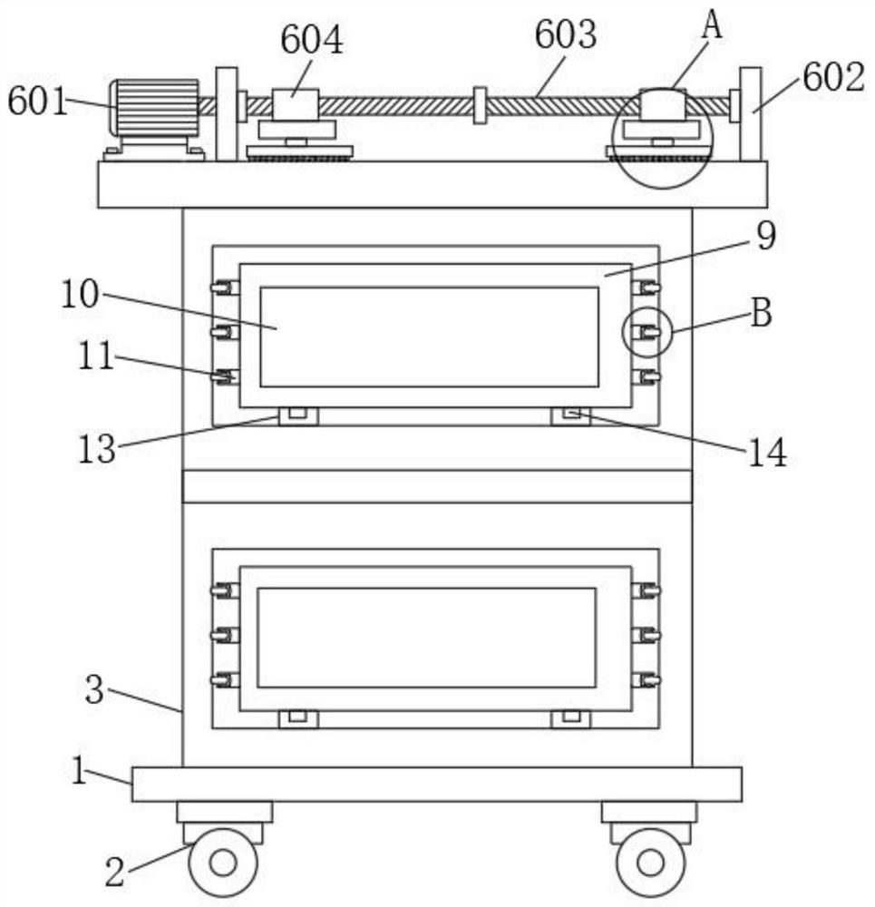 Indoor metal armored draw-out switch cabinet and use method thereof