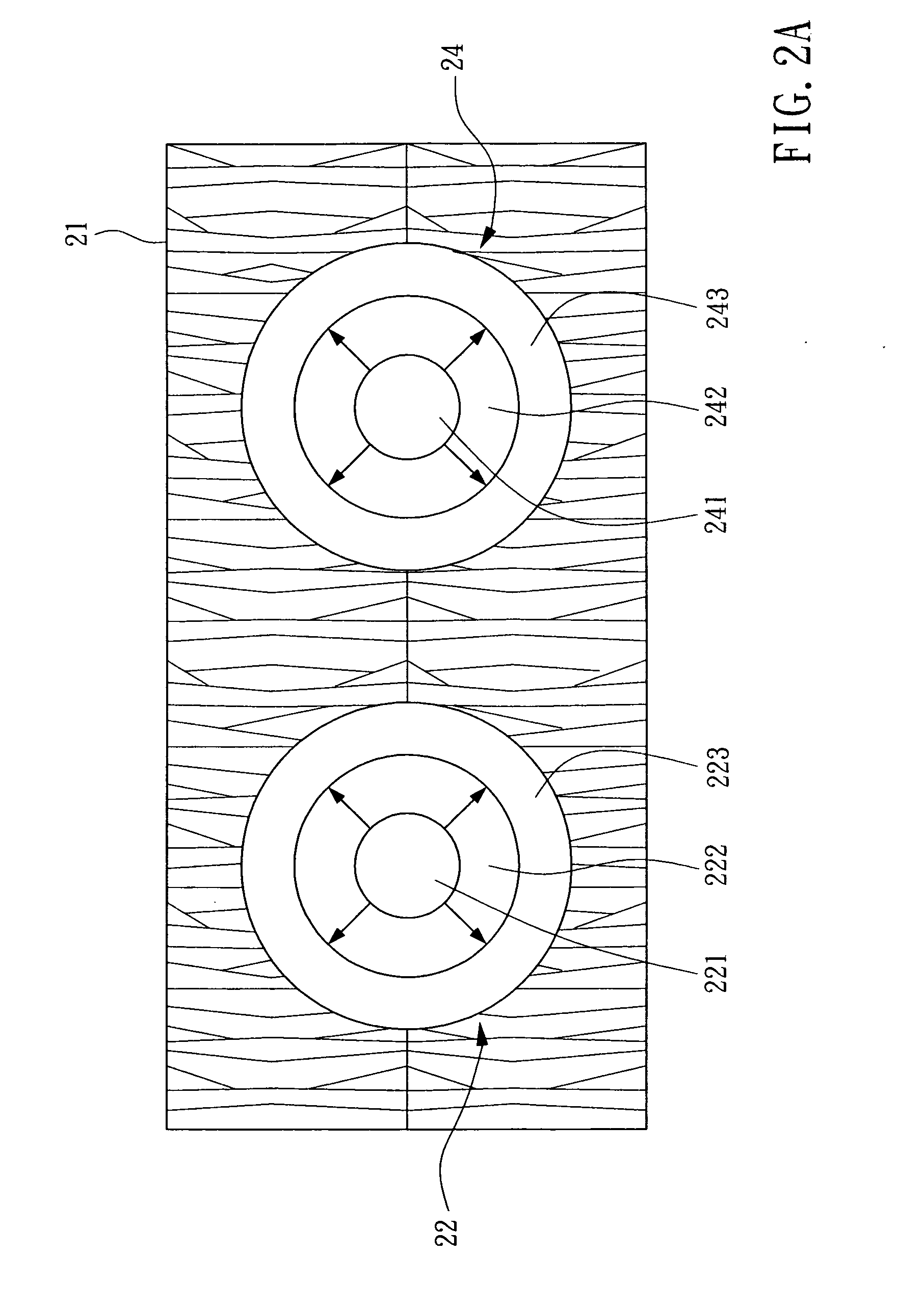 Thin film transistor device with high symmetry